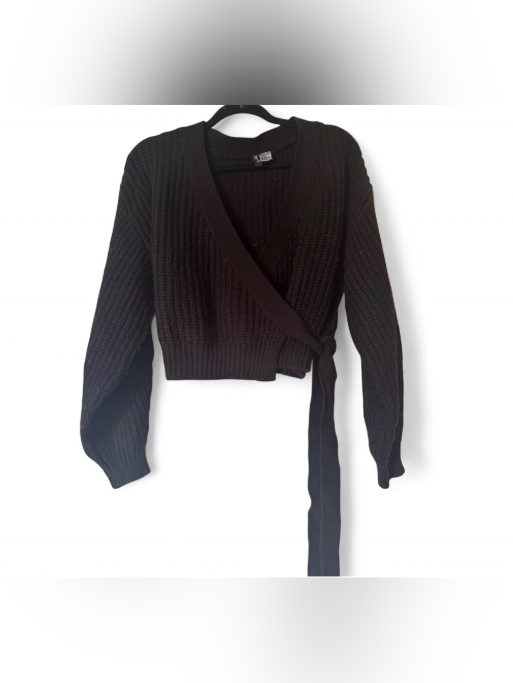 H&M wrap sweater